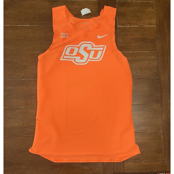 Nike Pro Elite Oklahoma State Cowboys OSU Issued Singlet Tank Men's Size 2XL New - Picture 1 of 8